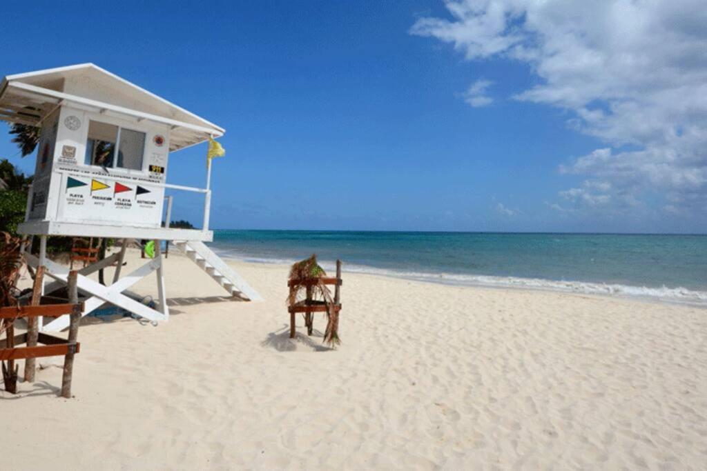 Villa Bonita Casa A Dos Cuadras Del Mar Playa del Carmen Esterno foto