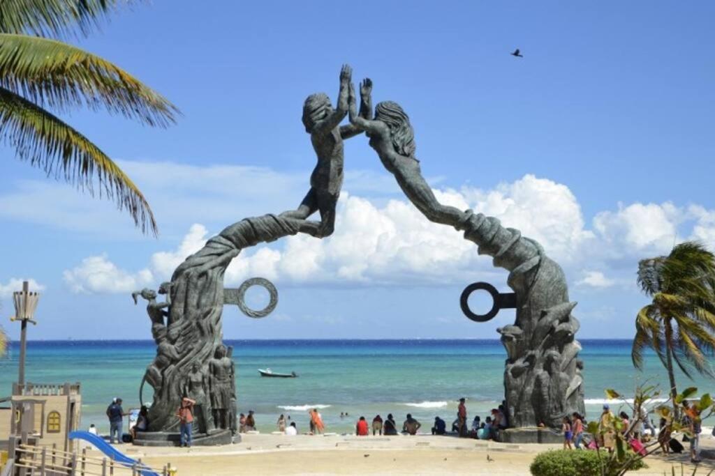 Villa Bonita Casa A Dos Cuadras Del Mar Playa del Carmen Esterno foto